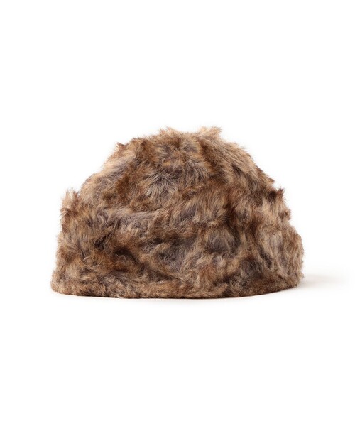 BEAMS HEART(ビームスハート)の「6パネル ロシアン帽(ハット・レディース・ライトグレー/ブラウン/グレー・ONE SIZE)」の18枚目の写真