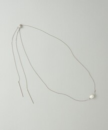 ＜CITEN＞スライドボール フェイクパール ネックレス