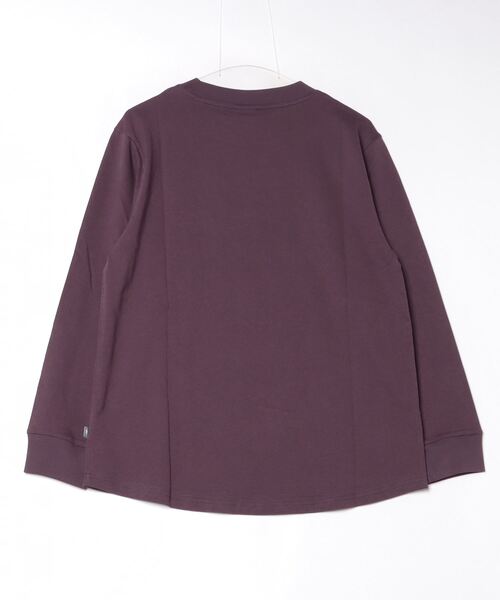 NEW BALANCE(ニューバランス)の「ニューバランス New Balance ロングスリーブTシャツ_フラワーグラフィック(Tシャツ/カットソー・レディース・パープル/オフホワイト・M/L/S)」の3枚目の写真
