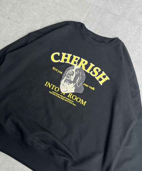 CPCM(シーピーシーエム)の「アソートサガラ刺繍スウェット(Tシャツ/カットソー・レディース・ブラック/グレー系その他/グレー系その他2/グレー/チャコールグレー/ネイビー・FREE)」の13枚目の写真