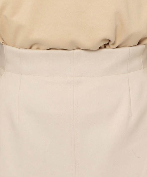 mysty woman（ミスティウーマン）の「ハイウエストナロースカート 149822（スカート・レディース・ブラック/アイボリー・FREE）」の10枚目の写真