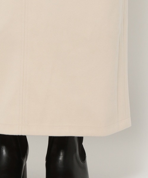 mysty woman（ミスティウーマン）の「ハイウエストナロースカート 149822（スカート・レディース・ブラック/アイボリー・FREE）」の12枚目の写真