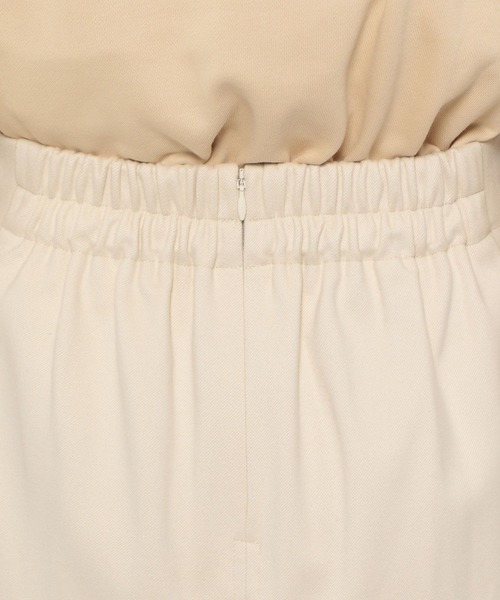 mysty woman（ミスティウーマン）の「ハイウエストナロースカート 149822（スカート・レディース・ブラック/アイボリー・FREE）」の13枚目の写真