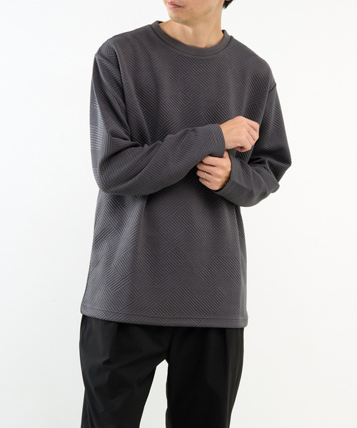 【最終値下げ】OLDMANS TAILOR ロングスリーブTシャツ PATCHED LONG SLEEVE TEE - GREY｜SHOOPウェア