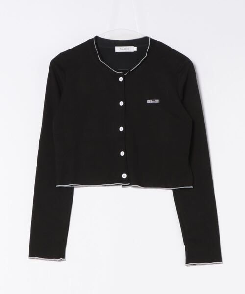 Mayree（メイリー）の「【Mayree】メロウ カットソー カーディガン（カーディガン/ボレロ・レディース・ブラック・SMALL/MEDIUM/LARGE）」の5枚目の写真
