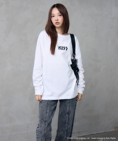 セール】UNISEX 【KISS】ヴィンテージライクロンT（Tシャツ