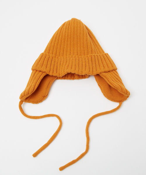 Dickies（ディッキーズ）の「【DICKIES/ディッキーズ】EX EAR WRAP KNIT WATCH/Iイヤーフラップ付きニットキャップ（キャップ・メンズ・オレンジ/ブラック/ホワイト/ベージュ・フリー）」の10枚目の写真