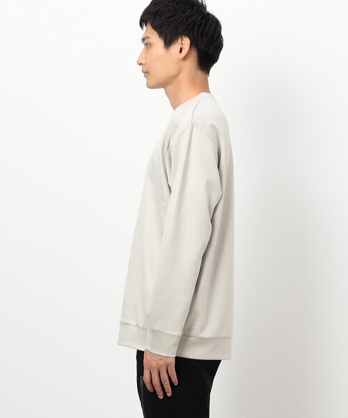 COMME CA ISM（コムサイズム）の「スエードタッチ クルーネックプルオーバー（Tシャツ/カットソー・メンズ・チャコール/グレー/ブルー・MEDIUM/LARGE）」の11枚目の写真