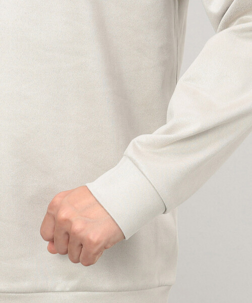 COMME CA ISM（コムサイズム）の「スエードタッチ クルーネックプルオーバー（Tシャツ/カットソー・メンズ・チャコール/グレー/ブルー・MEDIUM/LARGE）」の14枚目の写真