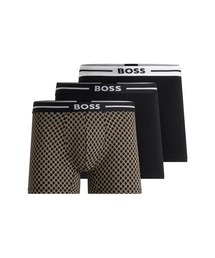 BOSS（ボス）の「3パック ストレッチコットン ロングボクサーパンツ（ボクサーパンツ・メンズ）」