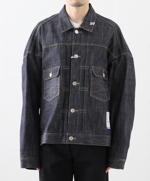 BAYCREW'S DEPO（ベイクルーズデポ）の「【IN STRU(MEN-TAL) / インストルメンタル】SELVAGE DENIM JACKET（デニムジャケット・メンズ・ブラック/ブルー系その他・46/48）」の11枚目の写真