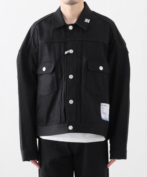 BAYCREW'S DEPO（ベイクルーズデポ）の「【IN STRU(MEN-TAL) / インストルメンタル】SELVAGE DENIM JACKET（デニムジャケット・メンズ・ブラック/ブルー系その他・46/48）」の5枚目の写真