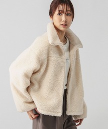 GLOBAL WORK | ボアスタンドブルゾン/115435(ブルゾン)