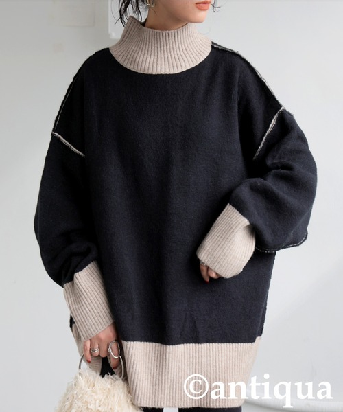 9/23まで値下げ　NAMACHEKO 20-21AW ニット trim_fce_item66e634dbc87f1.jpg