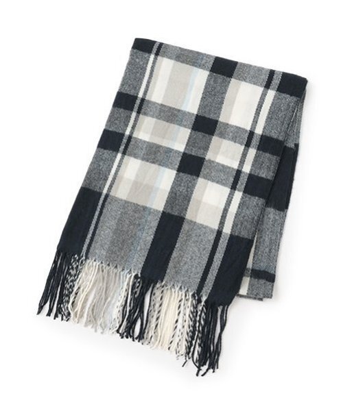 LOVETOXIC（ラブトキシック）の「チェックマフラー（マフラー・キッズ・ネイビー/サックスブルー/ピンク・FREE）」の8枚目の写真