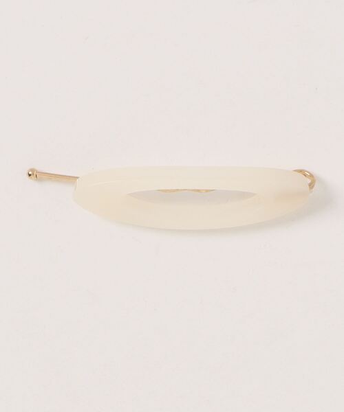 bibmilk（ビブミルク）の「BIBMILK SHUTTLE PIN 6cm（ヘアピン・キッズ・ピンク/ブルー/イエロー/アイボリー/ブラック・ONE SIZE）」の2枚目の写真