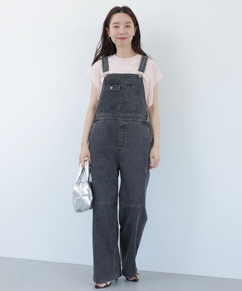 bedsidedramaリボンタイサロペット　2WAY 試着のみ デニムサロペット 129783（サロペット/オーバーオール）｜LEPSIM