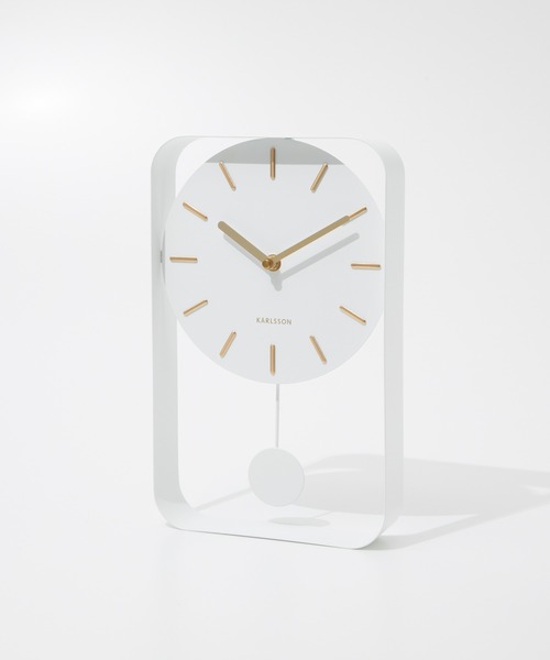 KARLSSON Pendulum Charm Small Wall clock カールソン ペンデュラム チャーム スモール ウォールクロック 掛け時計（掛け時計）｜Karlsson（カールソン） 8,547円