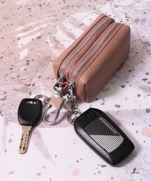 BAYBLO（ベイブロ）の「(SB)【本革】ダブル ポケット ファスナー スマートキーケース（キーケース/キーアクセサリー）」