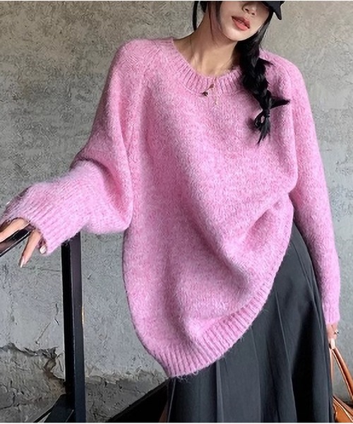MAISON DE THERESE(メゾン ド テレーズ)の「セーター(ニット/セーター・レディース・アイボリー/ライトグレー/ピンク/ダークグレー・FREE)」の15枚目の写真