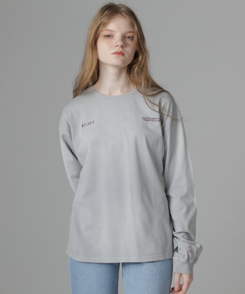 セール】《Belle LINE》SPRAY L/S T-SHIRT/スプレー ロングスリーブT