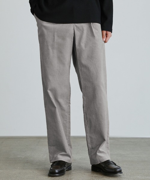 ASTRONOMY（アストロノミー）の「ワイドイージーコーデュロイパンツ（その他パンツ・メンズ・グレー/ベージュ/ブラック/ネイビー/ダークブラウン/ライトグレー/カーキ/モカ・マルチサイズ）」の3枚目の写真
