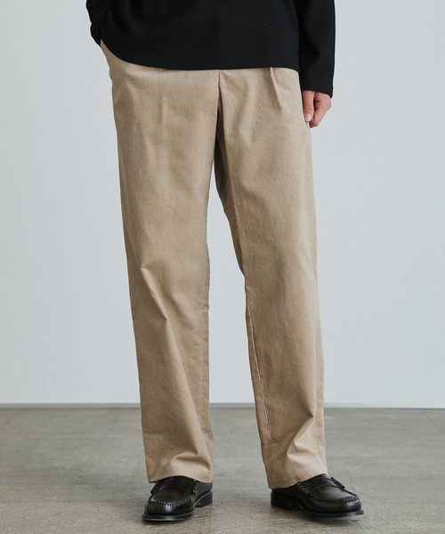 ASTRONOMY（アストロノミー）の「ワイドイージーコーデュロイパンツ（その他パンツ・メンズ・グレー/ベージュ/ブラック/ネイビー/ダークブラウン/ライトグレー/カーキ/モカ・マルチサイズ）」の7枚目の写真