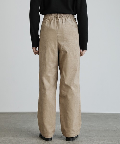 ASTRONOMY（アストロノミー）の「ワイドイージーコーデュロイパンツ（その他パンツ・メンズ・グレー/ベージュ/ブラック/ネイビー/ダークブラウン/ライトグレー/カーキ/モカ・マルチサイズ）」の21枚目の写真