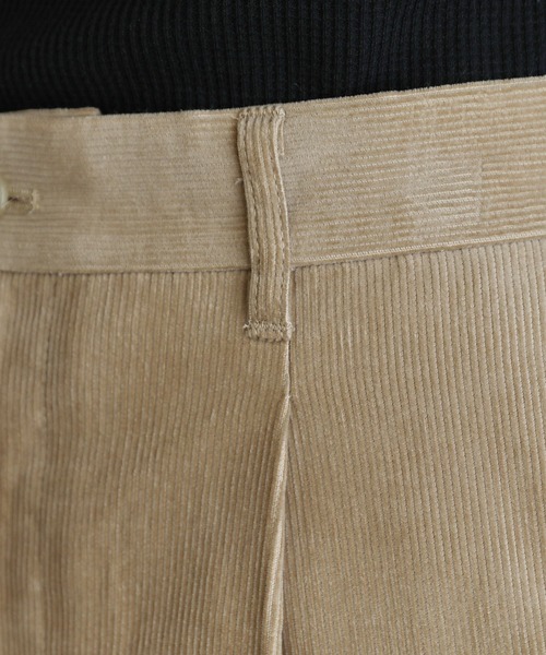 ASTRONOMY（アストロノミー）の「ワイドイージーコーデュロイパンツ（その他パンツ・メンズ・グレー/ベージュ/ブラック/ネイビー/ダークブラウン/ライトグレー/カーキ/モカ・マルチサイズ）」の12枚目の写真