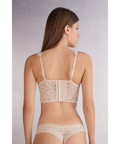 Intimissimi(インティミッシミ)の「Eleonora レース ブラジャー(ブラジャー・レディース・キナリ/ブラック・85B/85C/70C/75B/80C/75C/80B/70B/75D)」の10枚目の写真