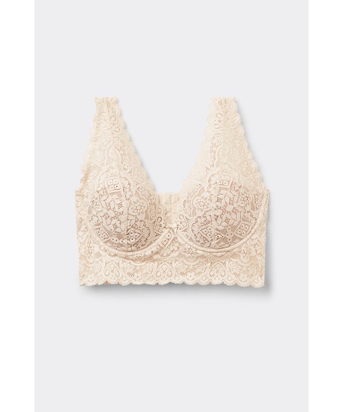 Intimissimi(インティミッシミ)の「Eleonora レース ブラジャー(ブラジャー・レディース・キナリ/ブラック・85B/85C/70C/75B/80C/75C/80B/70B/75D)」の11枚目の写真
