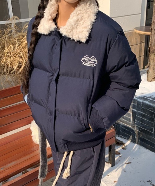 エコファーロゴ中綿ジャケット（ダウンジャケット/コート）｜Vipoa（ヴィポア）