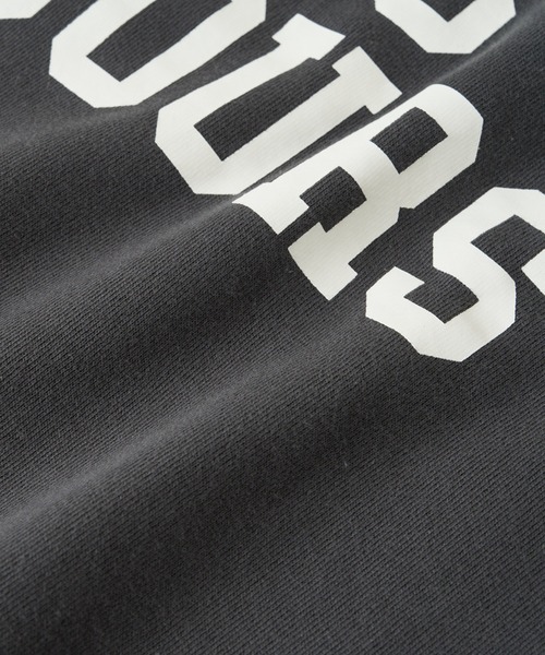 un dix cors(アンディコール)の「ロゴ裏毛プルオーバー(Tシャツ/カットソー・レディース・グレー/チャコールグレー/ブルー・FREE)」の5枚目の写真