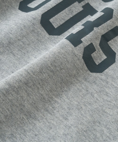 un dix cors(アンディコール)の「ロゴ裏毛プルオーバー(Tシャツ/カットソー・レディース・グレー/チャコールグレー/ブルー・FREE)」の13枚目の写真