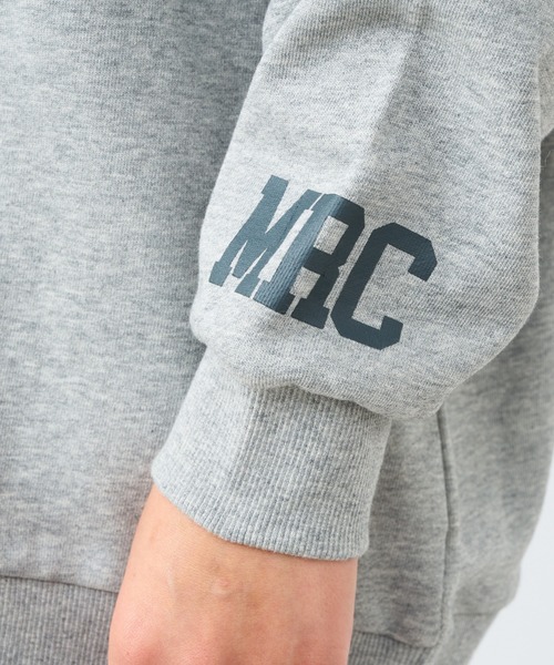 un dix cors(アンディコール)の「ロゴ裏毛プルオーバー(Tシャツ/カットソー・レディース・グレー/チャコールグレー/ブルー・FREE)」の12枚目の写真