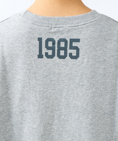 un dix cors(アンディコール)の「ロゴ裏毛プルオーバー(Tシャツ/カットソー・レディース・グレー/チャコールグレー/ブルー・FREE)」の10枚目の写真