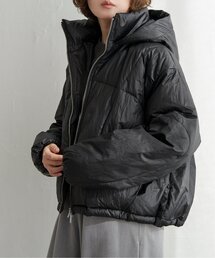 シャイニータフタフードジャケット