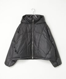 シャイニータフタフードジャケット