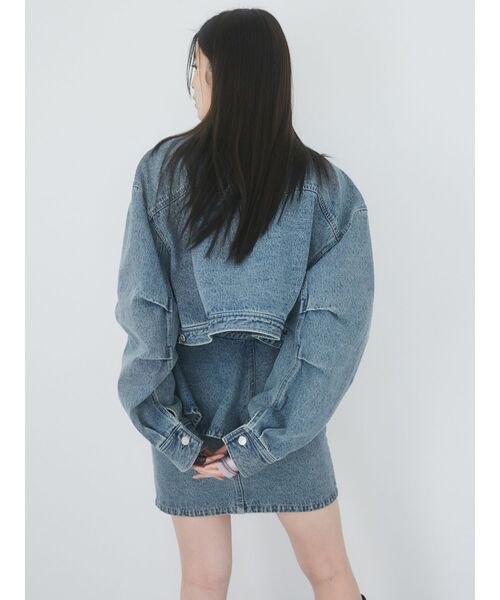 MURUA（ムルーア）の「【セット販売】デニムジャケット&ミニ