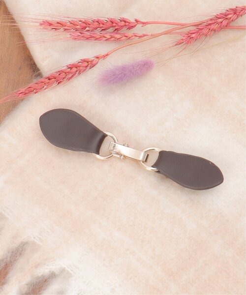 ikka（イッカ）の「ストールクリップ（ストール/ショール・レディース・ベージュ/ダークブラウン/ブラック/グレイッシュベージュ・FREE）」の3枚目の写真