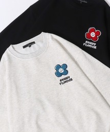 ANNNTIAN ボタニカル柄トレーナー ONE SIZE ANNNTIAN ボタニカル柄トレーナー ONE SIZE