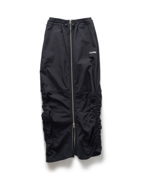 Subciety(サブサエティ)の「Front zip gather skirt【WOMEN】(スカート・レディース・ブラック/ネイビー・FREE)」の13枚目の写真