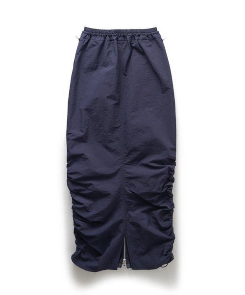 Subciety(サブサエティ)の「Front zip gather skirt【WOMEN】(スカート・レディース・ブラック/ネイビー・FREE)」の15枚目の写真