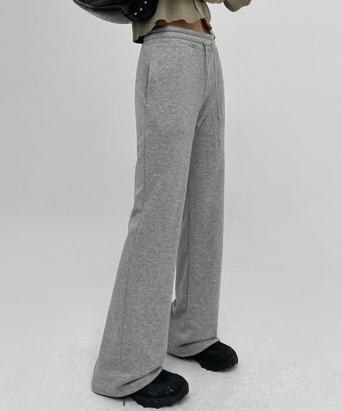 【セール】[MADE] エイトミンクブーツカットバンディングパンツ（スウェットパンツ）｜BLACKUP（ブラックアップ）