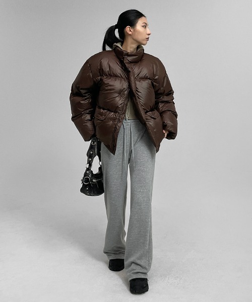 【セール】[MADE] エイトミンクブーツカットバンディングパンツ（スウェットパンツ）｜BLACKUP（ブラックアップ）