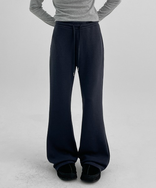 【セール】[MADE] エイトミンクブーツカットバンディングパンツ（スウェットパンツ）｜BLACKUP（ブラックアップ）