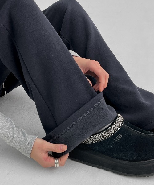 【セール】[MADE] エイトミンクブーツカットバンディングパンツ（スウェットパンツ）｜BLACKUP（ブラックアップ）