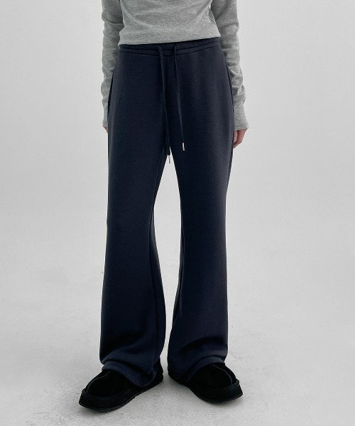 【セール】[MADE] エイトミンクブーツカットバンディングパンツ（スウェットパンツ）｜BLACKUP（ブラックアップ）