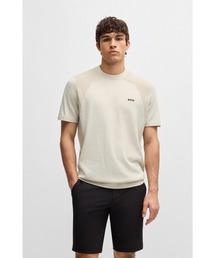 BOSS（ボス）の「アクティブ コットンブレンド Tシャツ ミックスストラクチャー（Tシャツ/カットソー）」