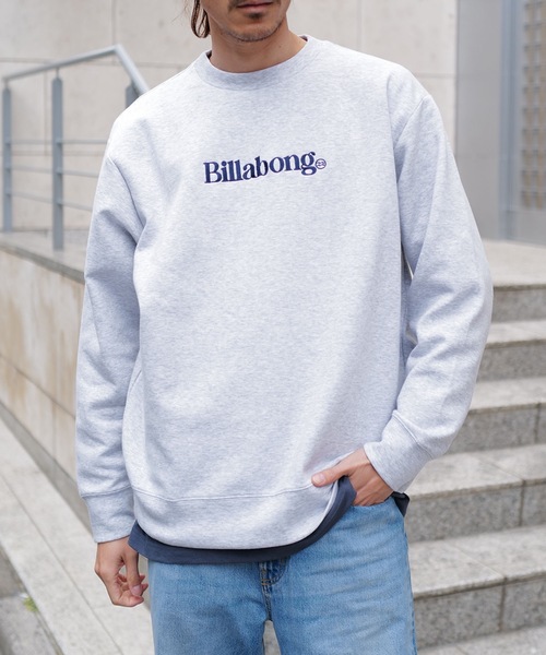 BILLABONG（ビラボン）の「BILLABONG メンズ TITLE トレーナー 【2025年春夏モデル】/ビラボンバックプリントロゴスウェット（スウェット・メンズ・グレー/ブラック/クリーム・MEDIUM/LARGE/X-LARGE）」の20枚目の写真